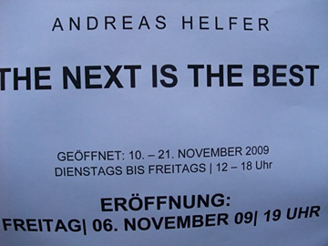 Andreas Helfer @ Atelierhof Kreuzberg