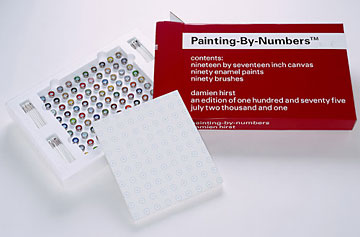 Damian Hirst Painting By Numbers