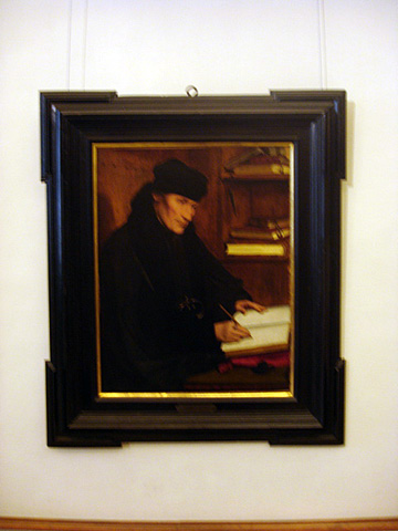 Holbein does Erasmus