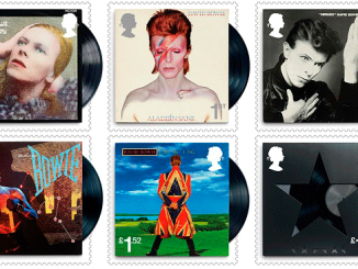 Bowie als postzegelvel