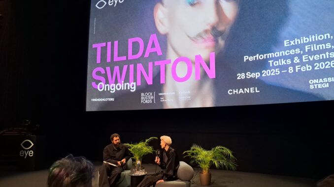 Tilda Swinton @ Eye Filmmuseum