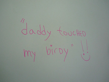 Daddy touched my birdy