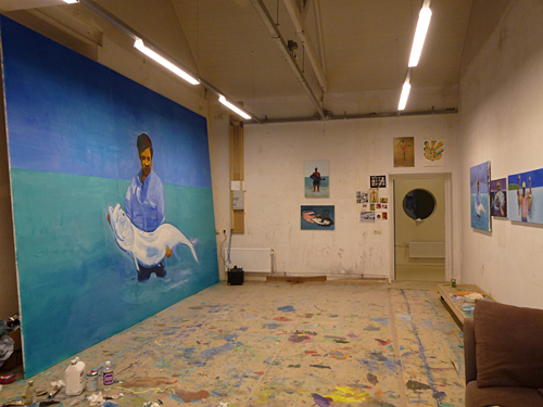 Open atelier Michiel Hogenboom