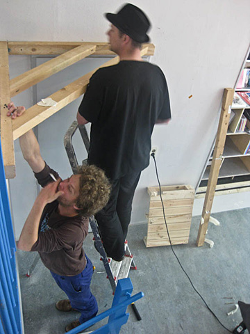 Johan Thom & Hans Wilschut @ De Zwarte Ruyter, de opbouw