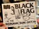 Raymond Pettibon Black Flag flyers