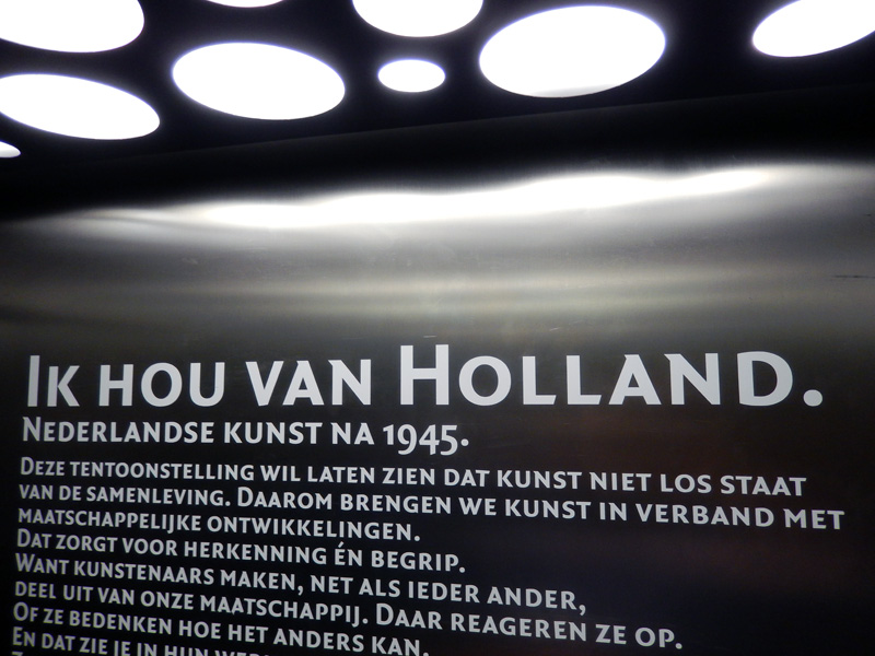 Ik hou van Holland. Nederlandse kunst na 1945 @ Stedelijk Museum Schiedam