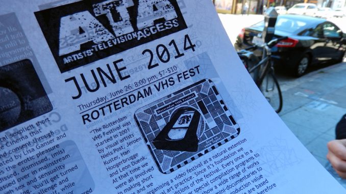 Rotterdam VHS Festival @ Artist Television Acces