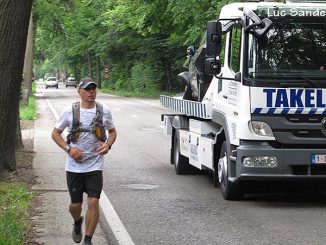 Jeroen Jongeleen, Running from Rotterdam to Brussels