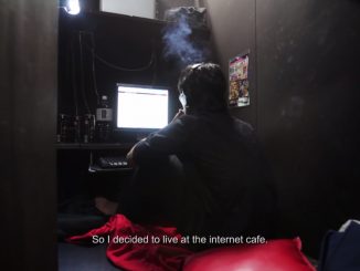 Wonen in een internetcafé