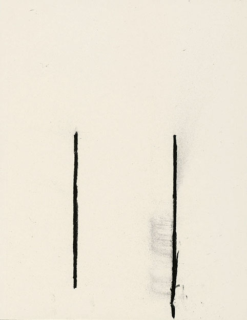 430 - Arjan Janssen - Zonder titel - 2015 - juni 2015 (2) - 30 x 23 cm - Siberisch krijt op papier