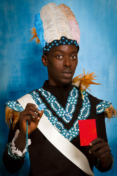 Omar Victor Diop 'Albert Badin' Diaspora Series 2014