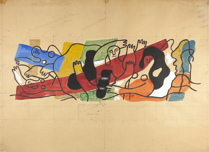 Fernand Léger: Malerei im Raum Museum Ludwig, Keulen