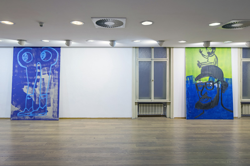 Martin Lukáč en Roel van der Linden @ Galerie Kritiků, Praag