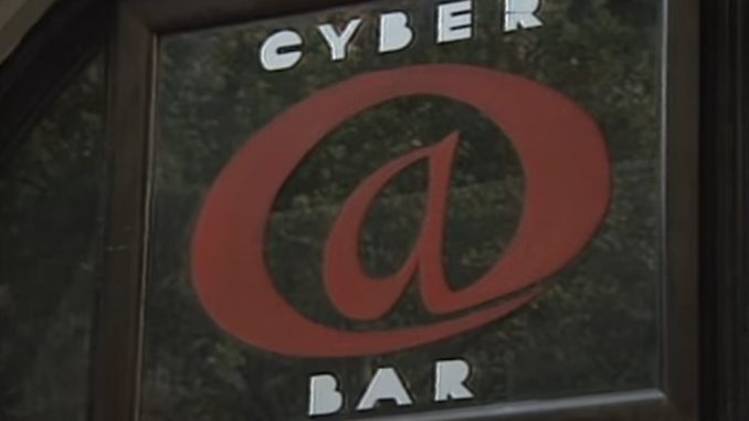 The hippest internet cafe of 1995