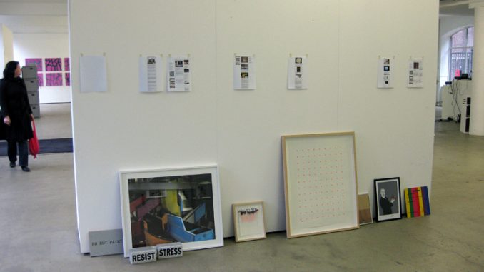 The temporary (re)emerging of a disappearing archive: context, metaphor, myth @ Nest, 2009