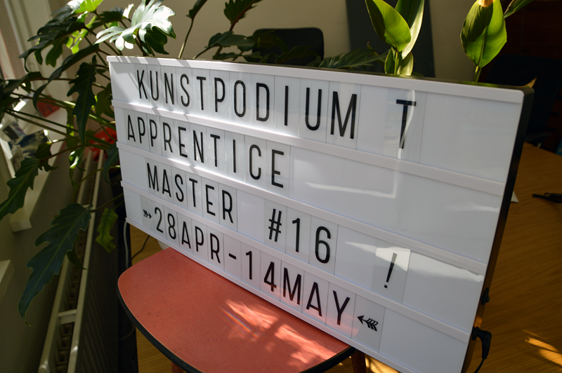 Apprentice/Master Project #16 Maartje Folkeringa @ Kunstpodium T