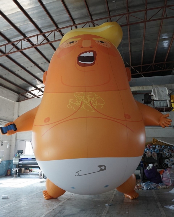 Baby Trump de luchtballon