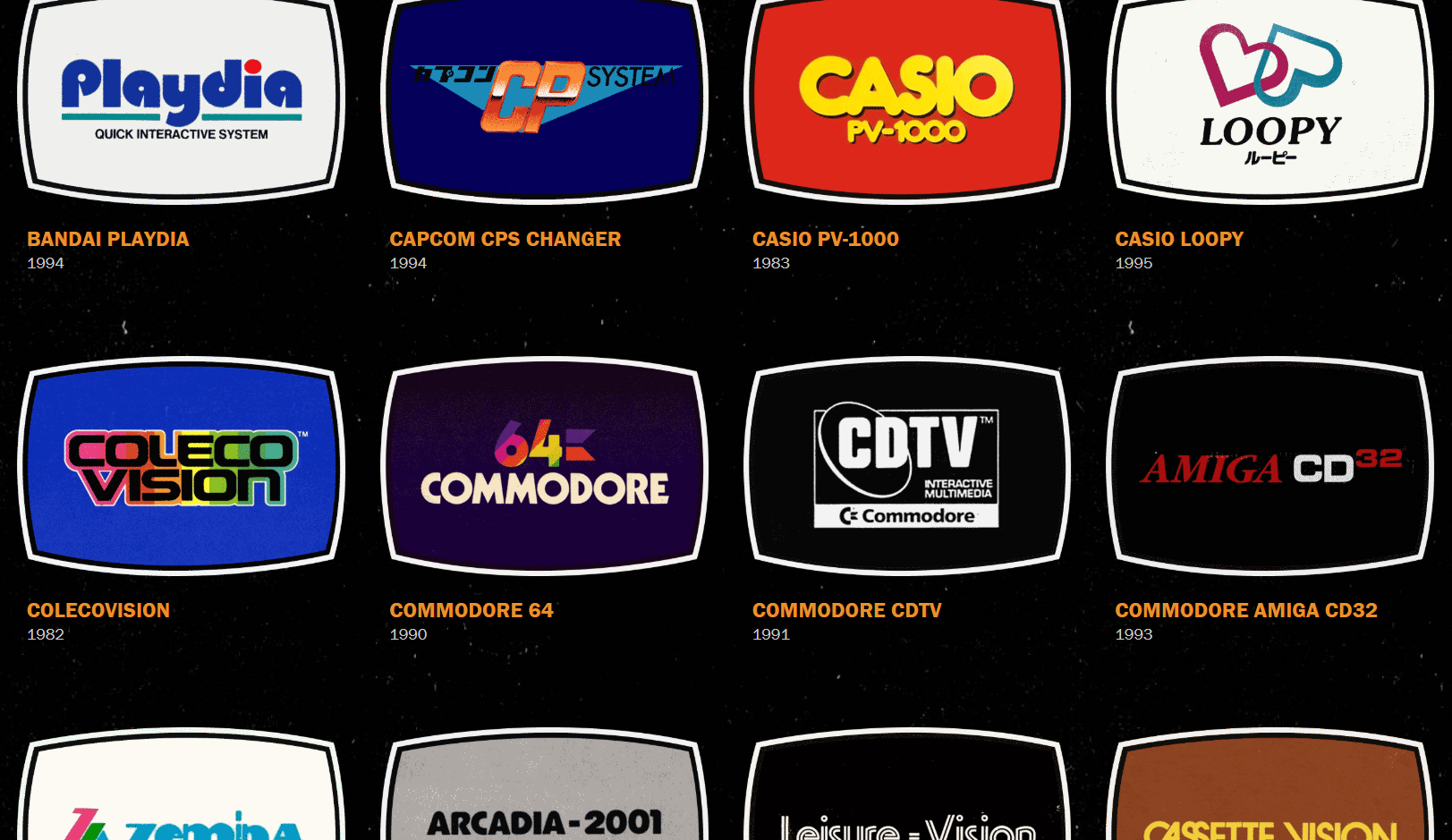 Video Game Console Logos