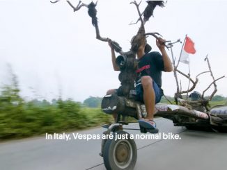 Vespa styling in extrema