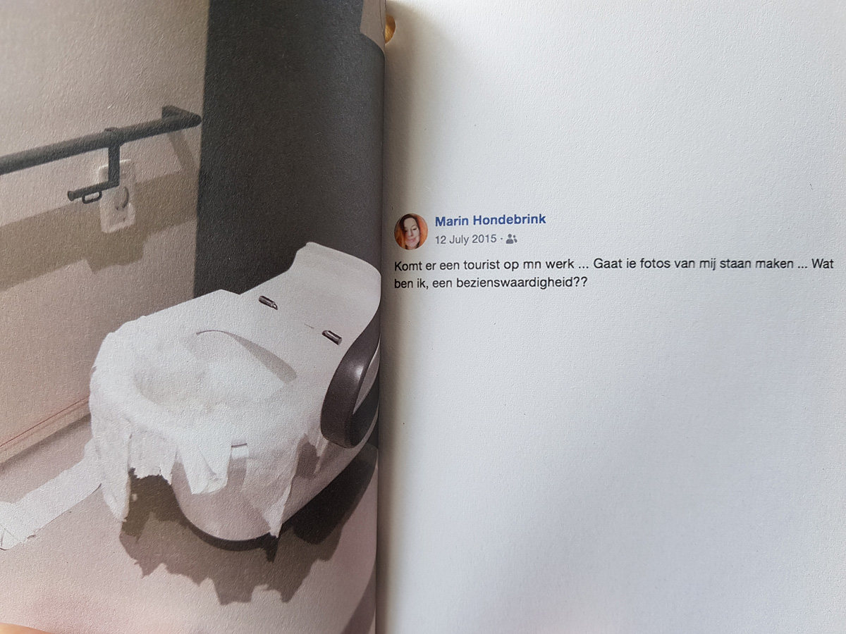 Marin Hondebrink, Artist as a Toilet Attendant